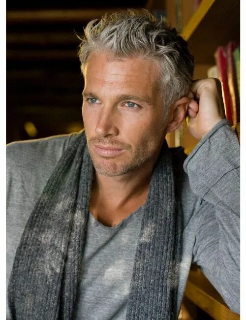 Прически для мужчин средних лет Michael Justin / g r e y on imgfave Grey hair men, Best hairstyles for older men