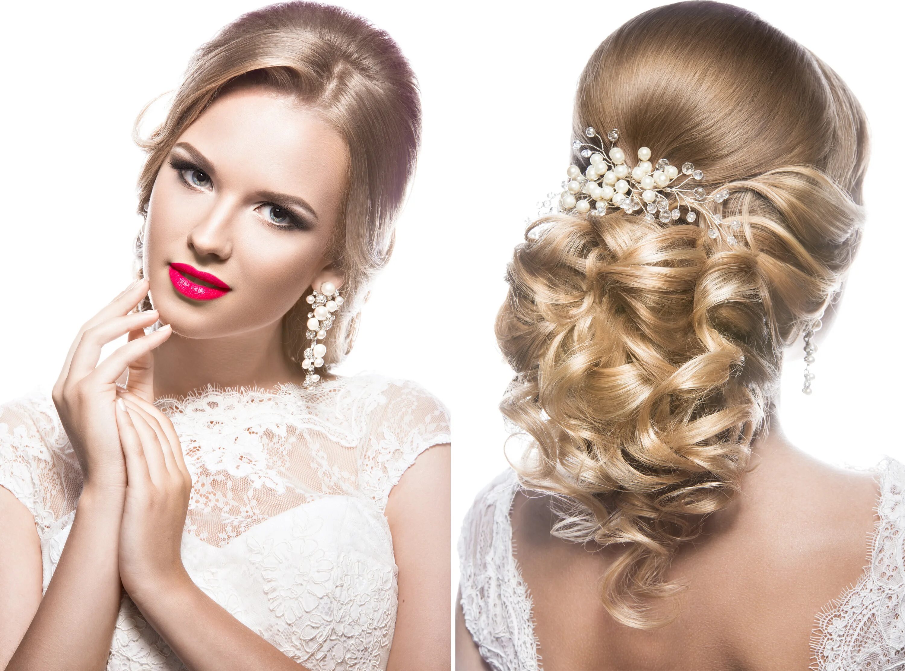 Прически для невесты на длинные волосы фото Wedding Hairstyles for a Round Face Shape - Hair World Magazine