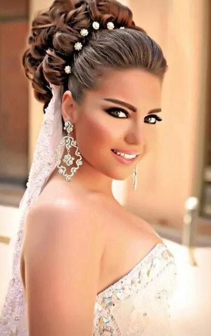 Прически для невесты на длинные волосы фото 40 Chic Wedding Hair Updos for Elegant Brides Long hair styles, Long hair updo, 