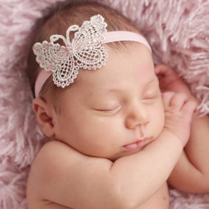 Прически для новорожденных девочек Resultado de imagen para pies descalzos para bebe bautizo Lace headbands, Girls 