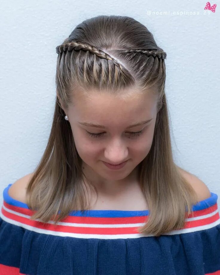 Прически для отращивания челки для девочек 160 Braids Hairstyle Ideas for Little Kids 2019 Peinados niña trenzas, Peinados 