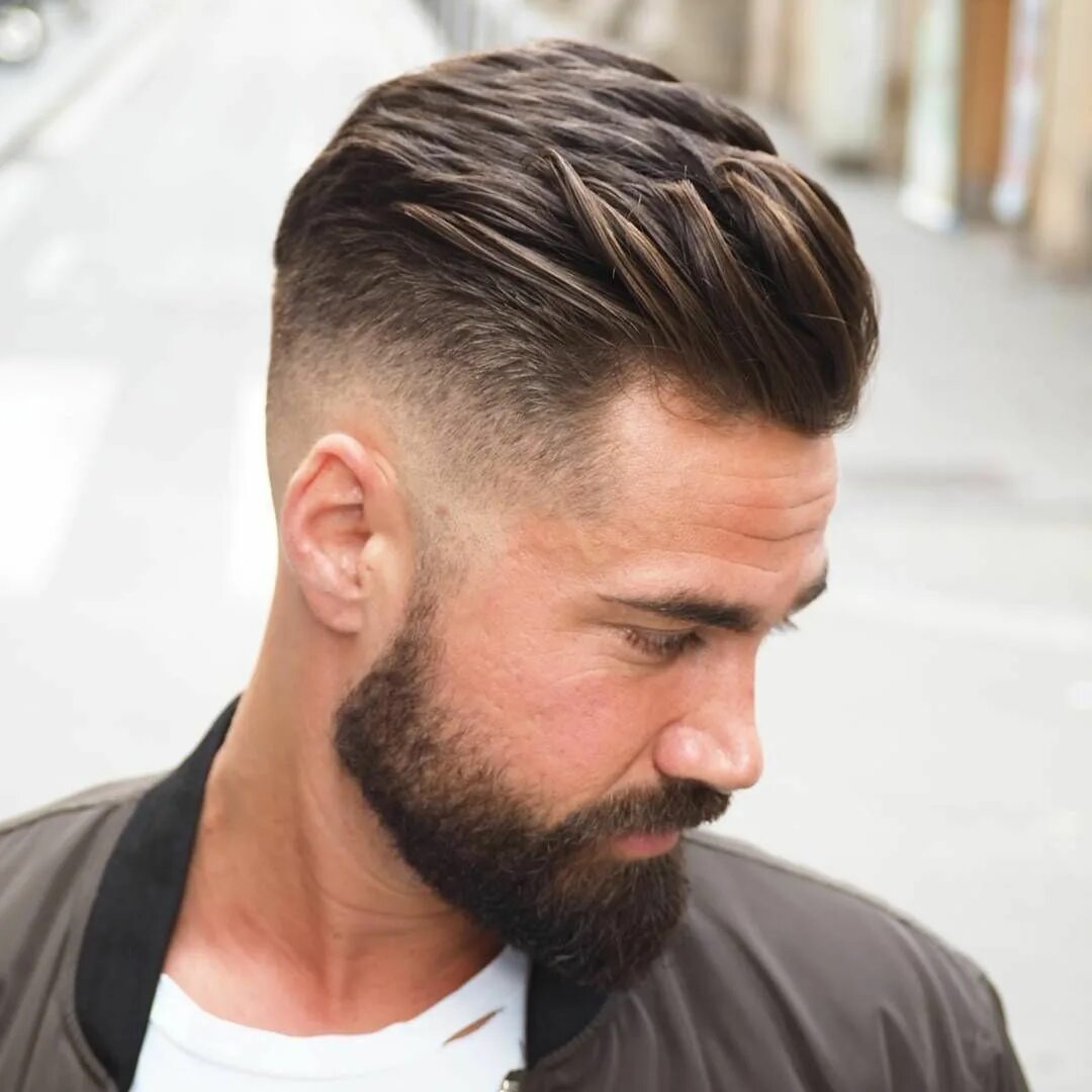 Прически для парней 2024 Mens Haircut Men hair highlights, Mens hairstyles with beard, Beard hairstyle