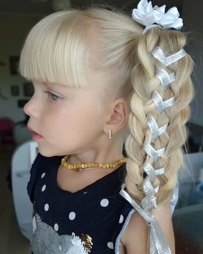 Примеры красивых причесок для девочек с фото Baby girl hairstyles, Baby hairstyl