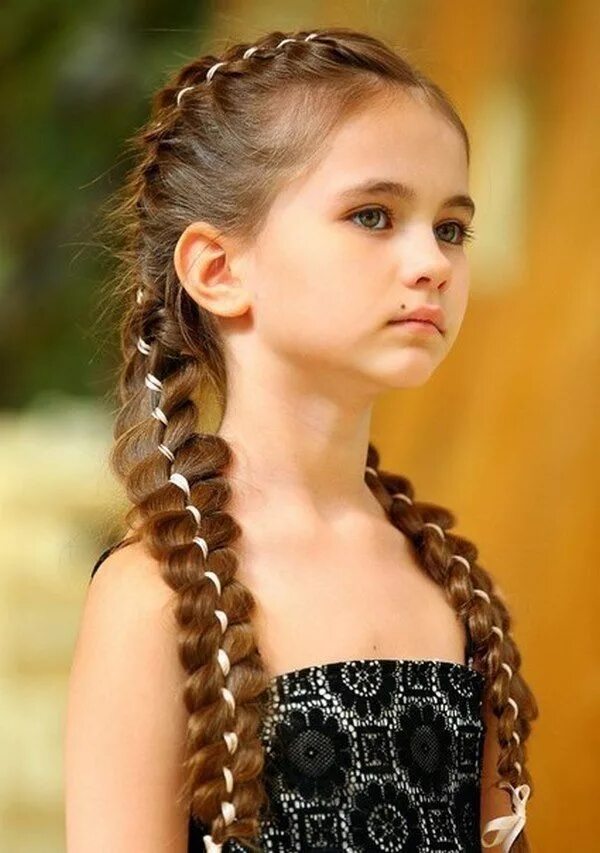 50+ Pretty Perfect Cute Hairstyles for Little Girls to Show Off Their Classy Sid