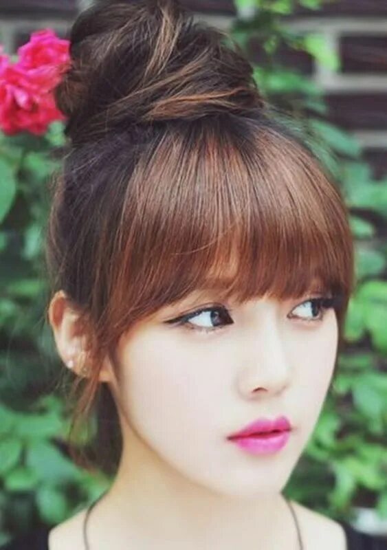 Прически для подростков девочек корейские Amazing Wispy Bangs for Girls + Women's (2019) Asian hair, Korean hairstyle, Asi