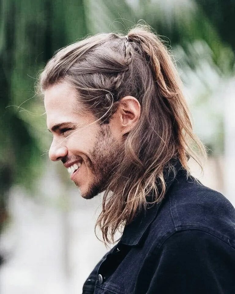 Прически для прямых волос мужские длинные 23 Best Long Hairstyles For Men: The Most Attractive Long Haircuts Man ponytail,