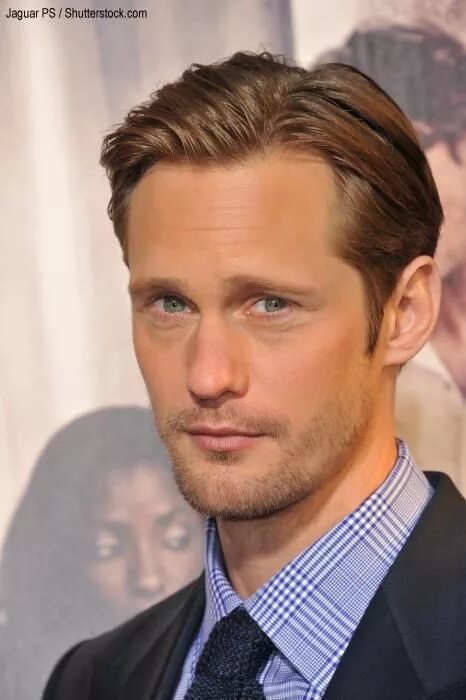 Прически для широкого лба мужские Alexander Skarsgard Hairstyles Alexander skarsgard, Alexander, Alex the great