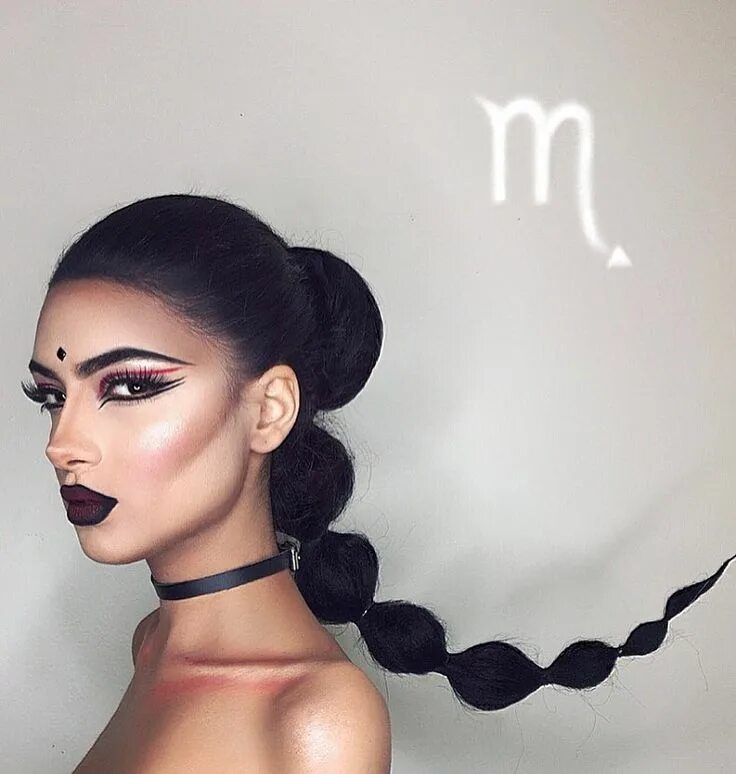 Прически для скорпиона женщины This make up artist created a look for every starsign and they&#39;re incredible