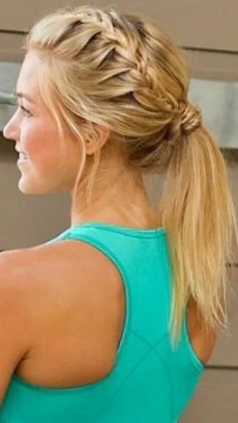 Прически для спорта на средние волосы 27 Netball Hairstyles ideas long hair styles, hair styles, hairstyle