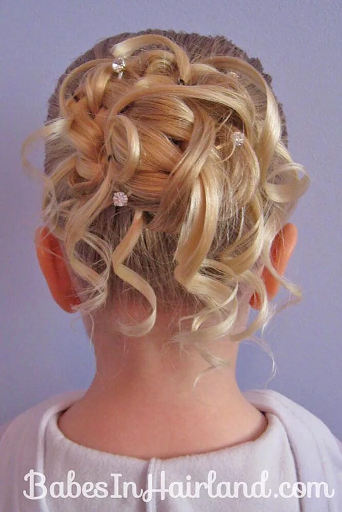 Прически для торжества для девочек Pin on Wedding Hairstyles & Updos