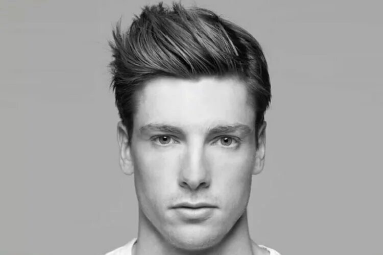 Прически для треугольного типа лица мужские Straight Haircuts and Hairstyle Tips for Men Man of Many Haircuts for men, Mens 