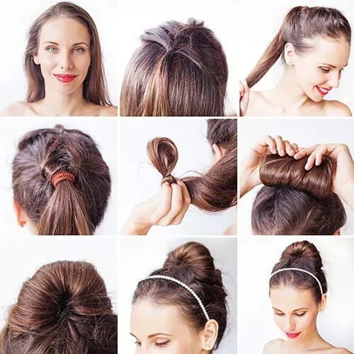 Прически для волос дома 13 Stylish Updos For Long Hair With Step-By-Step Tutorials Party hairstyles for 