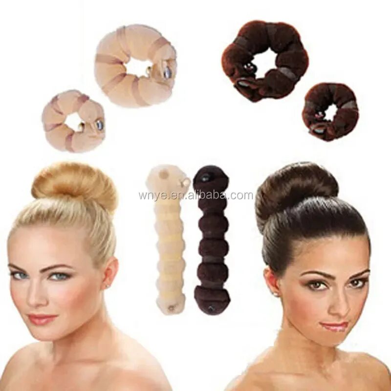 Прически для волос купить Salon Hair Styling Tools Sponge Twist Hair Curler Hair Rope Bun - Buy Magic Bun 