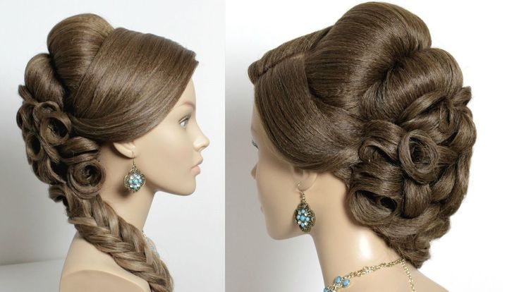 Прически для взрослых Beautiful back coming Hairstyl Long hair styles, Wedding hairstyles for medium h