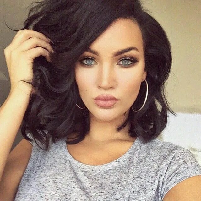 Прически для женщин брюнеток Loading... Great hair, Hair styles, Short hair styles