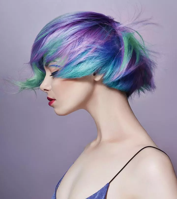 Прически для женщин и цвета волос 36 Stunning Blue and Purple Hair Colors Hair dye allergy, Hair color purple, Lav