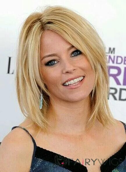 Прически для женщин лесенки Elizabeth Banks Long bob hairstyles, Wavy bob hairstyles, Bob hairstyles