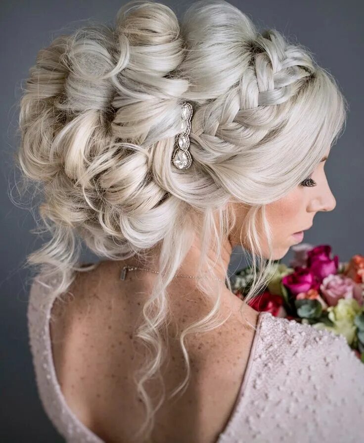 Прически для женщин на свадьбу фото Braids and Brides from Modern Salon Elegant wedding hair, Best wedding hairstyle