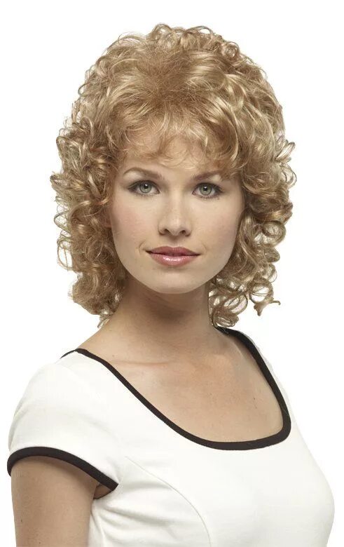 Прически для женщин с химической завивкой Fancifree Curly hair photos, Hair photo, Medium hair styles