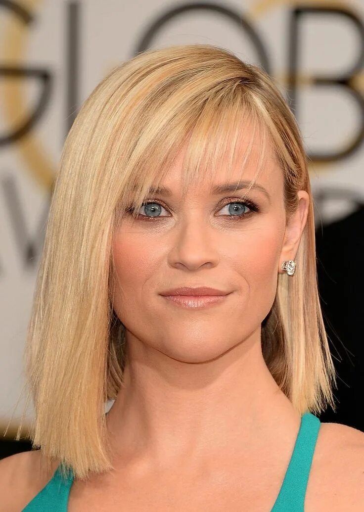 Прически для женщин с низким лбом фото Pin by ❤* Kata Boldi *❤ on HaiR STyLeS ✂ Reese witherspoon hair, Celebrity hairs