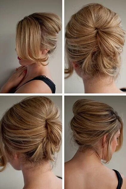 Прически для женщин в домашних условиях Beautiful Relaxed Beehive Updo - Easy Beehive Hairstyle - Hairstyles Weekly Укла