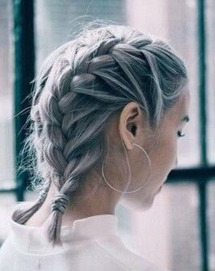 Прически дракончик на короткие волосы 46 Stylish Short Hairstyle Braids Ideas French braid short hair, Womens hairstyl