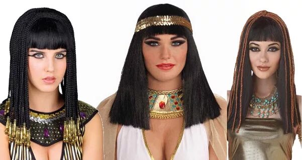 Прически древнего египта женские Egyptian costume Cleopatra wigs - ThatsTheStuff.net