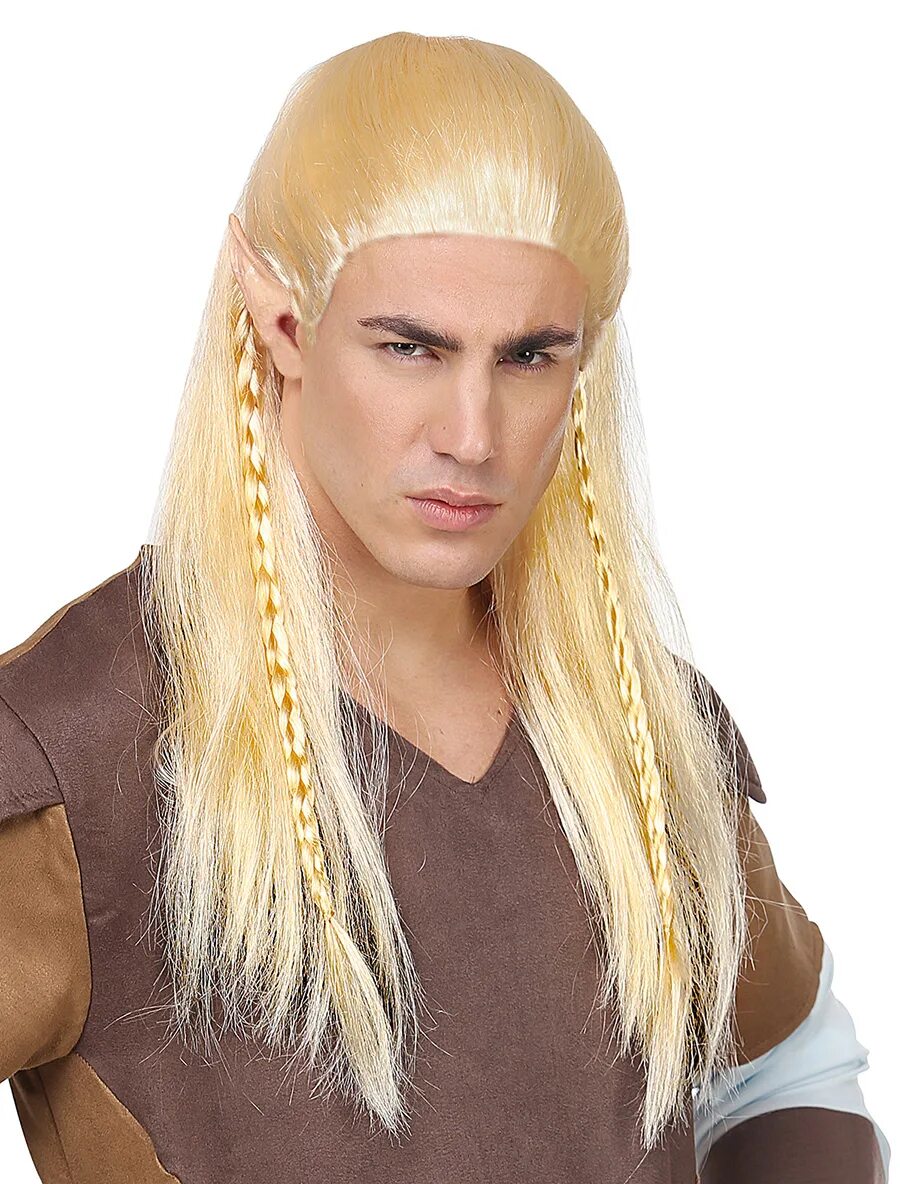 Прически эльфов женские Warrior of the elves wig for men Party365.com