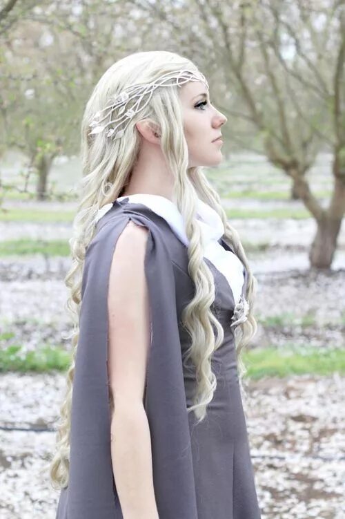 Прически эльфов женские Adel Cosplay as Galadriel from "The Hobbit." Photo by Milano Photography. Galadr