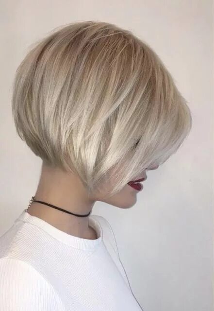 Прически градуированное каре короткого Pin on SHORT HAIRSTYLES WOMEN