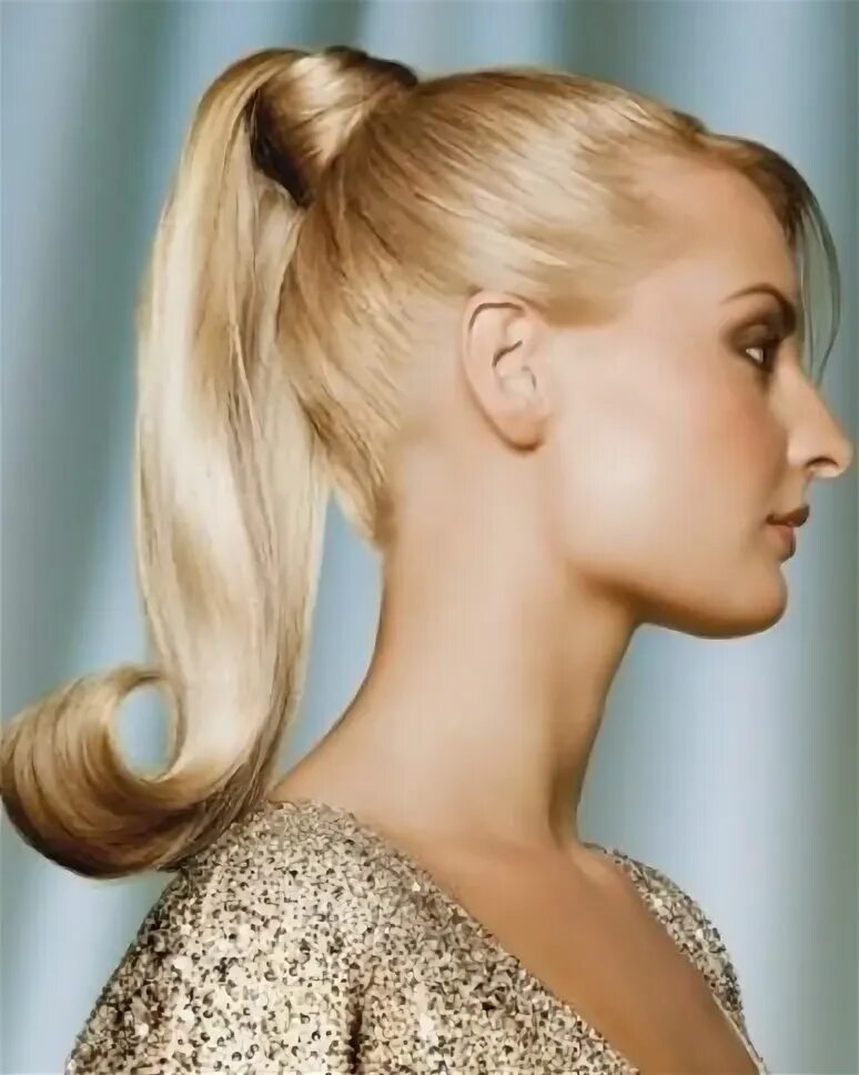 Прически хвосты на средние фото Glam Ponytail Hair Style 2014 prom hairstyles 2014 Hair styles 2014, Hair styles