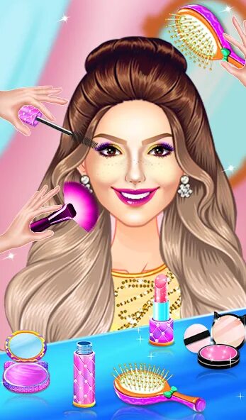 Прически и макияж для девочек бесплатно Makeup idol:Doll makeover 2024 - Google Play дүкеніндегі қолданбалар