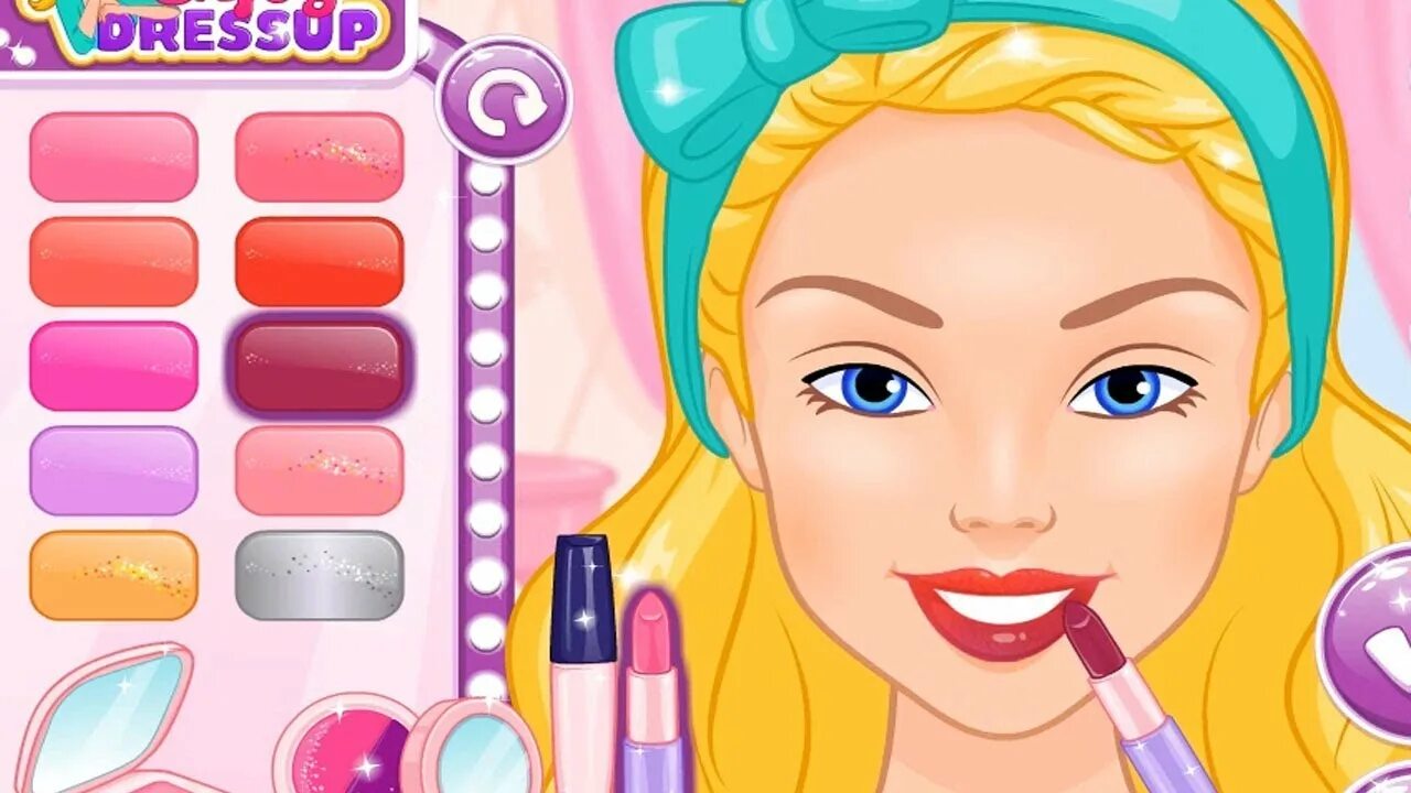 Прически и макияж для девочек бесплатно barbie doll makeup dress Online Shopping