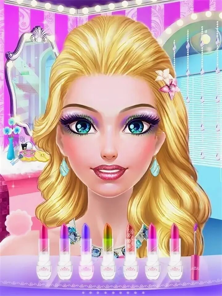 Прически и макияж для девочек бесплатно Celebrity Friends BFF Makeover Beauty Salon - Star Girls Style SPA at App Store 