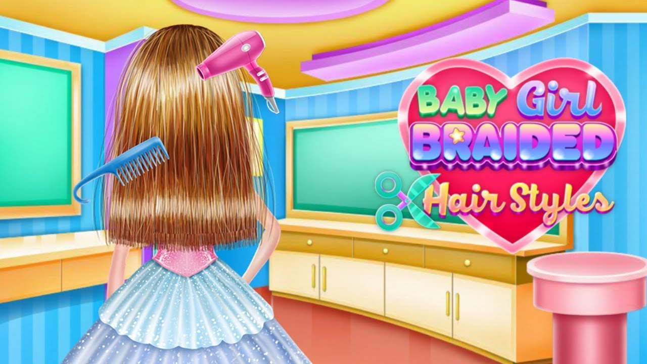 Прически играть онлайн бесплатно для девочек Baby Girl Braided Hairstyles - YouTube