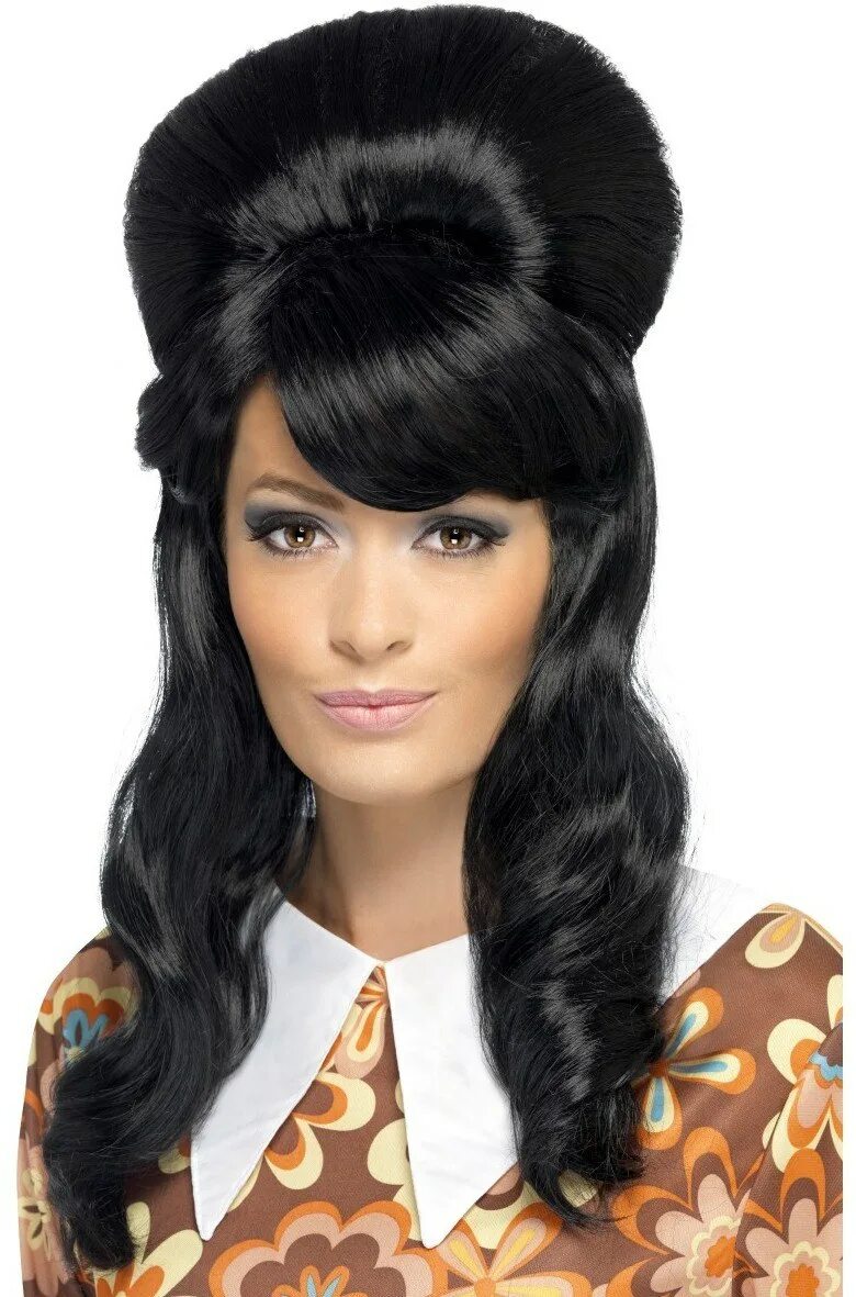 Прически из парика длинные волосы 60's Brigitte Bouffant Beehive Wig