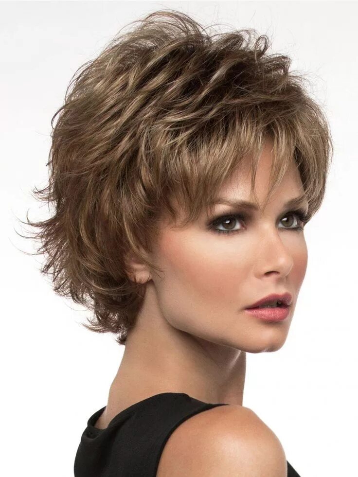 Прически каприз на средние Image result for Short Fine Hairstyles for Women Over 50 Short hair cuts, Hair c