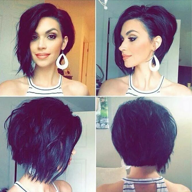 Прически каре асимметрия 105 Hottest Short Haircuts For Women In 2024 Hairstyles haircuts, Asymmetrical b