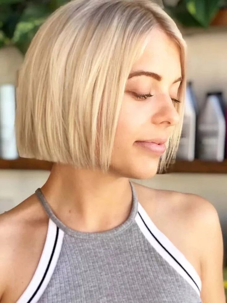 Прически каре блонд Pin on Modellen ovz Short bob hairstyles, Bob hairstyles, Long hair styles