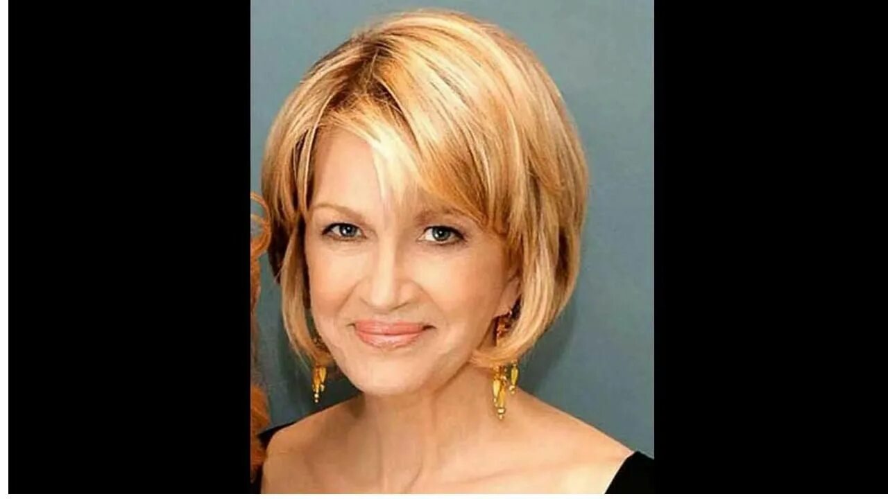 Прически каре для 60 лет Bob Frisuren Kurz Blond - Neue Frisuren für Frauen 2018