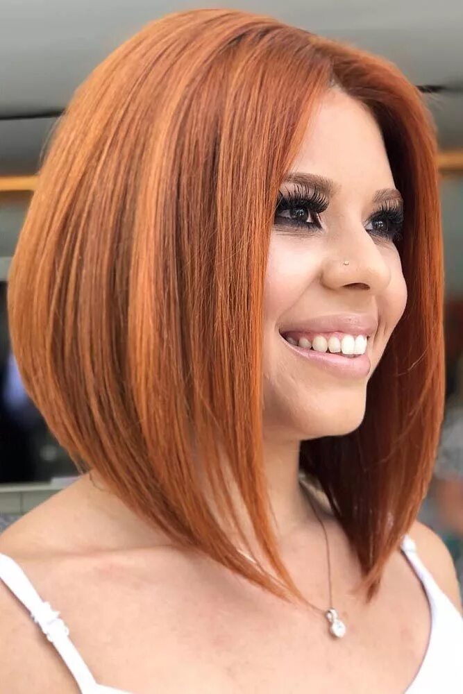 Прически каре рыжие 155 Best Bob Haircut Ideas To Try In 2024 Shades of red hair, Medium hair styles