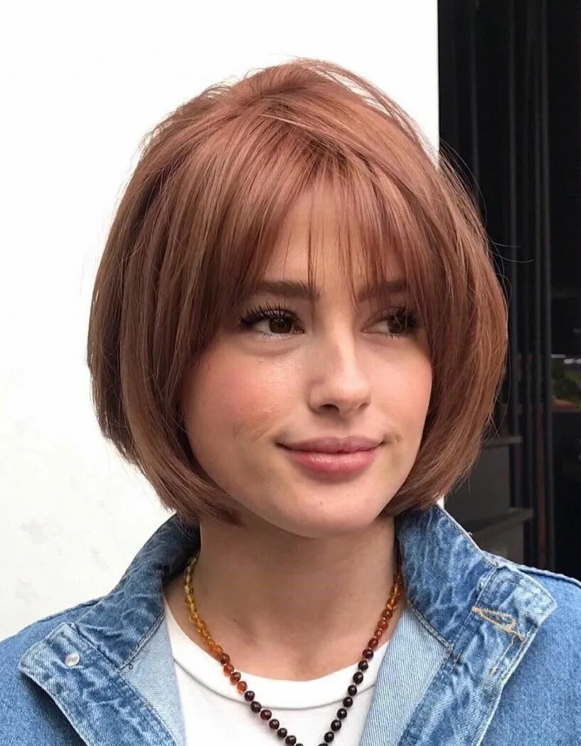 Прически каре с челкой 2024 50 Classy Short Bob Haircuts and Hairstyles with Bangs for 2023 Bob haircut with