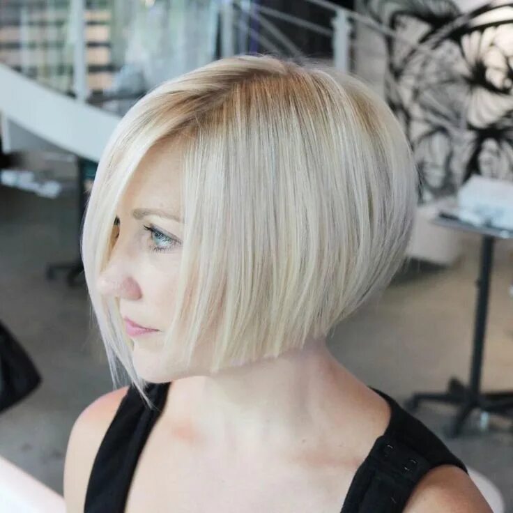 Popular Haircuts for Spring 2015 Bob hairstyles, Angled bob hairstyles, Medium h