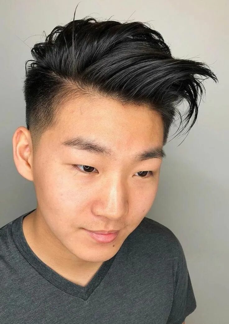 Прически китайцев мужские Seite mit Taper Fade gefegt - #Fade #gefegt #mit #Seite #Taper Asian men hairsty