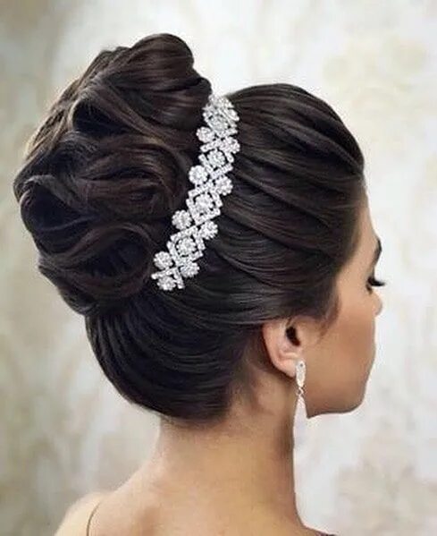 Прически классические красивые Пин от пользователя Anna but not Boleyn на доске Wedding - Bride Hair Вечерняя п