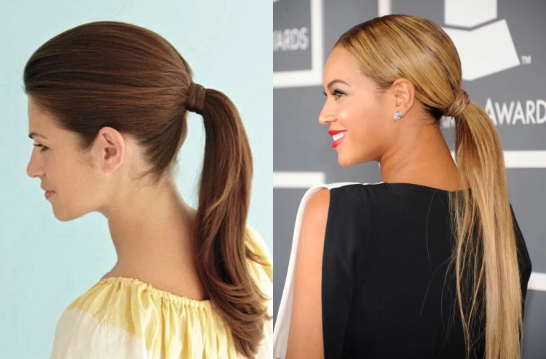 Pin by Strictly Stylish on earring High ponytail hairstyles, Hair styles, Sleek 