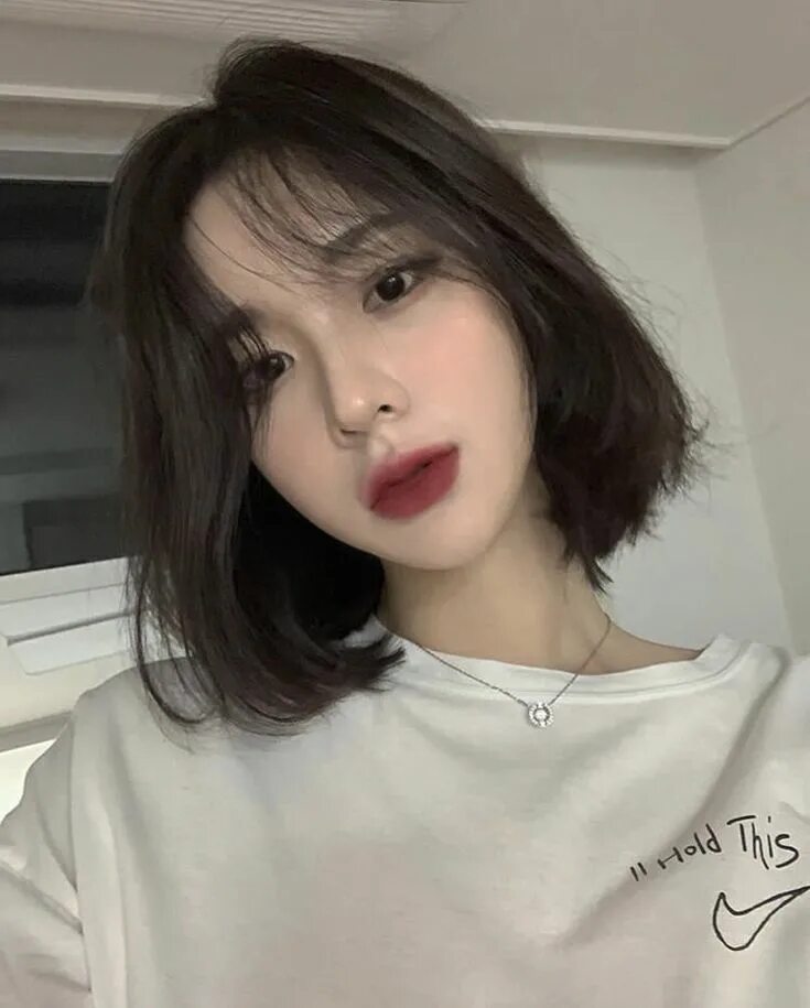 Прически кореянок на средние @suminzz) Shot hair styles, Korean short hair, Asian short hair