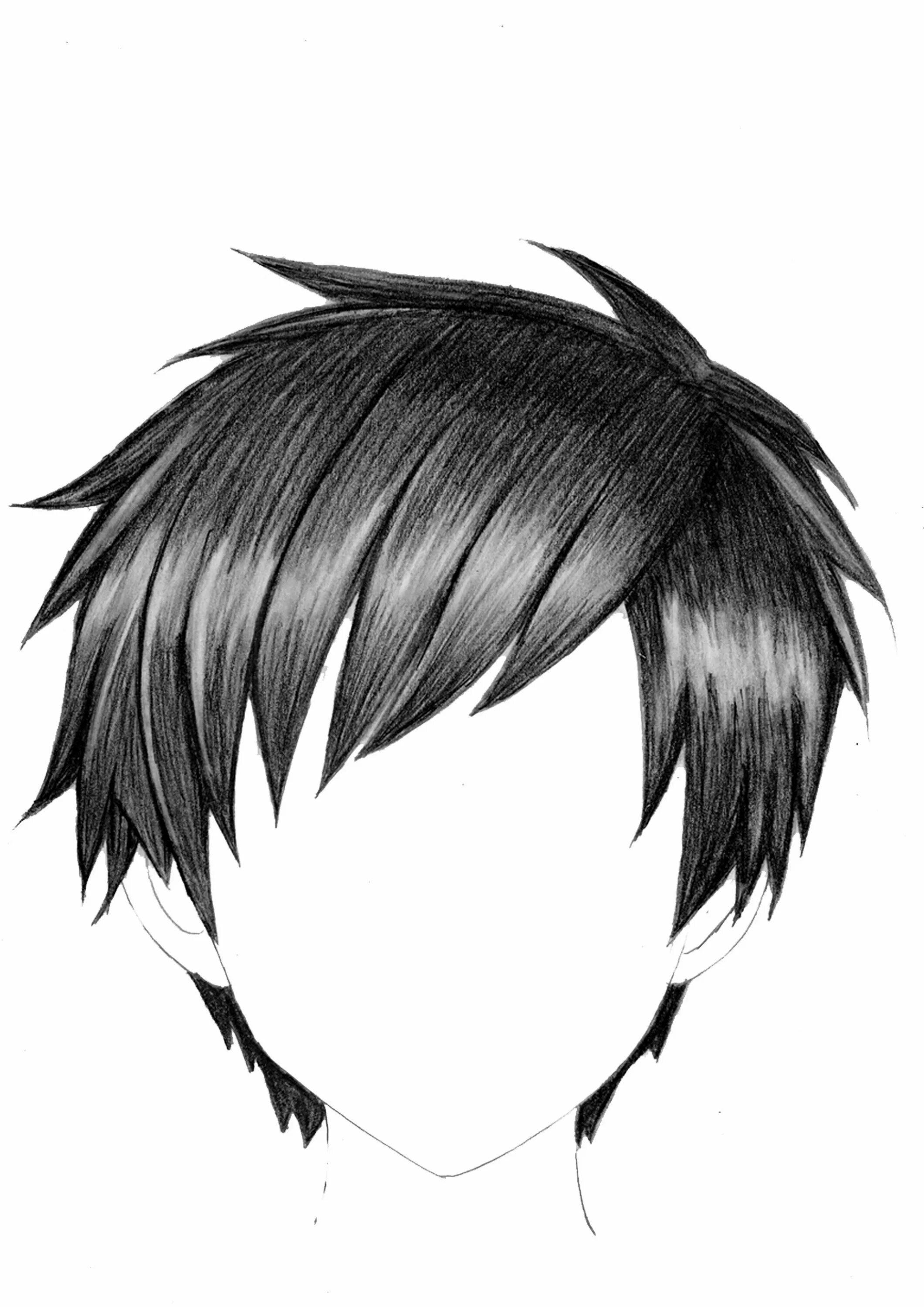 Прически короткие аниме парни How To Draw Anime Boy Hair - Draw Realistic Anime Hair Anime boy hair, Boy hair 