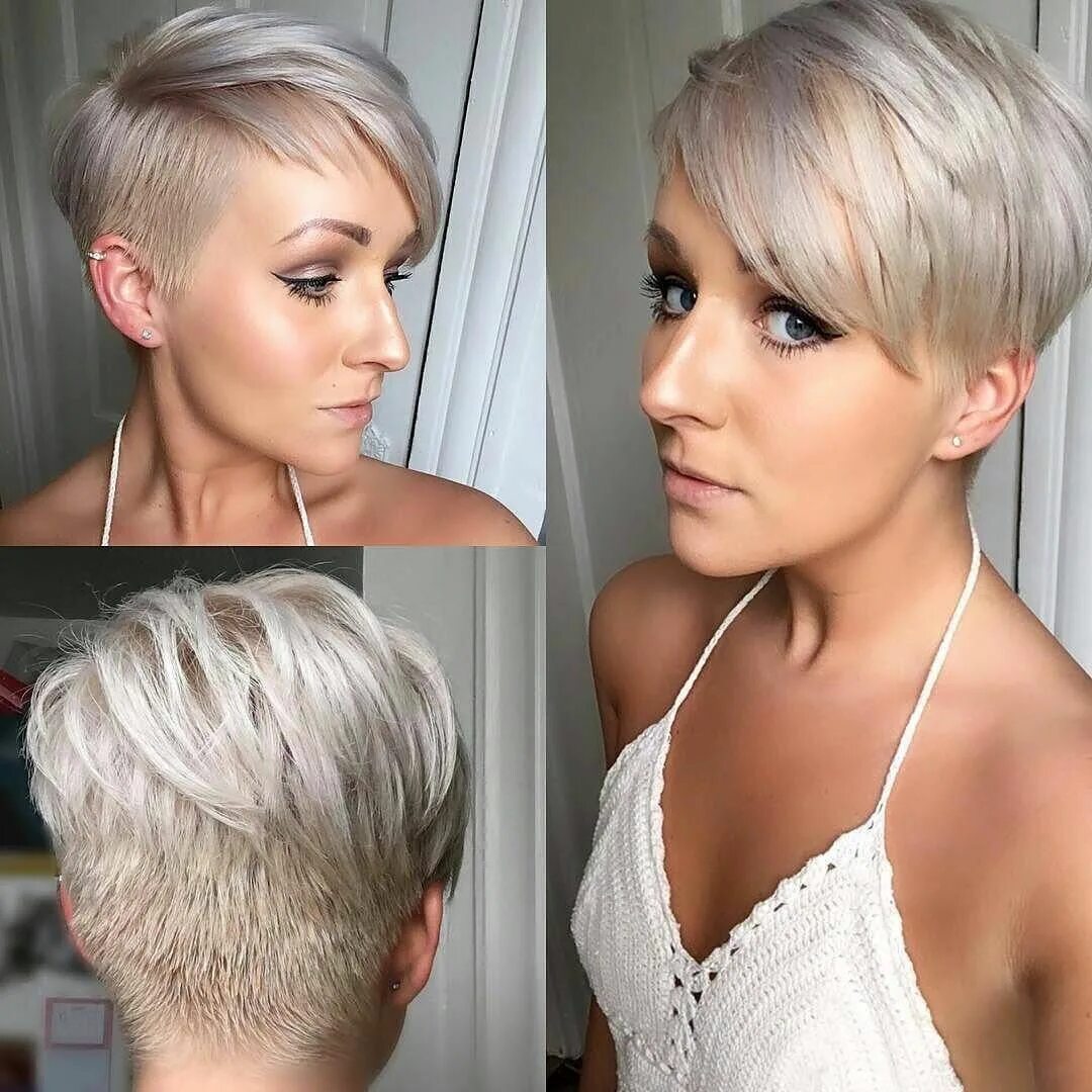 Прически короткие ассиметричные 10 Best Short Hairstyles for Thick Hair in Fab New Color Combos - PoP Haircuts S