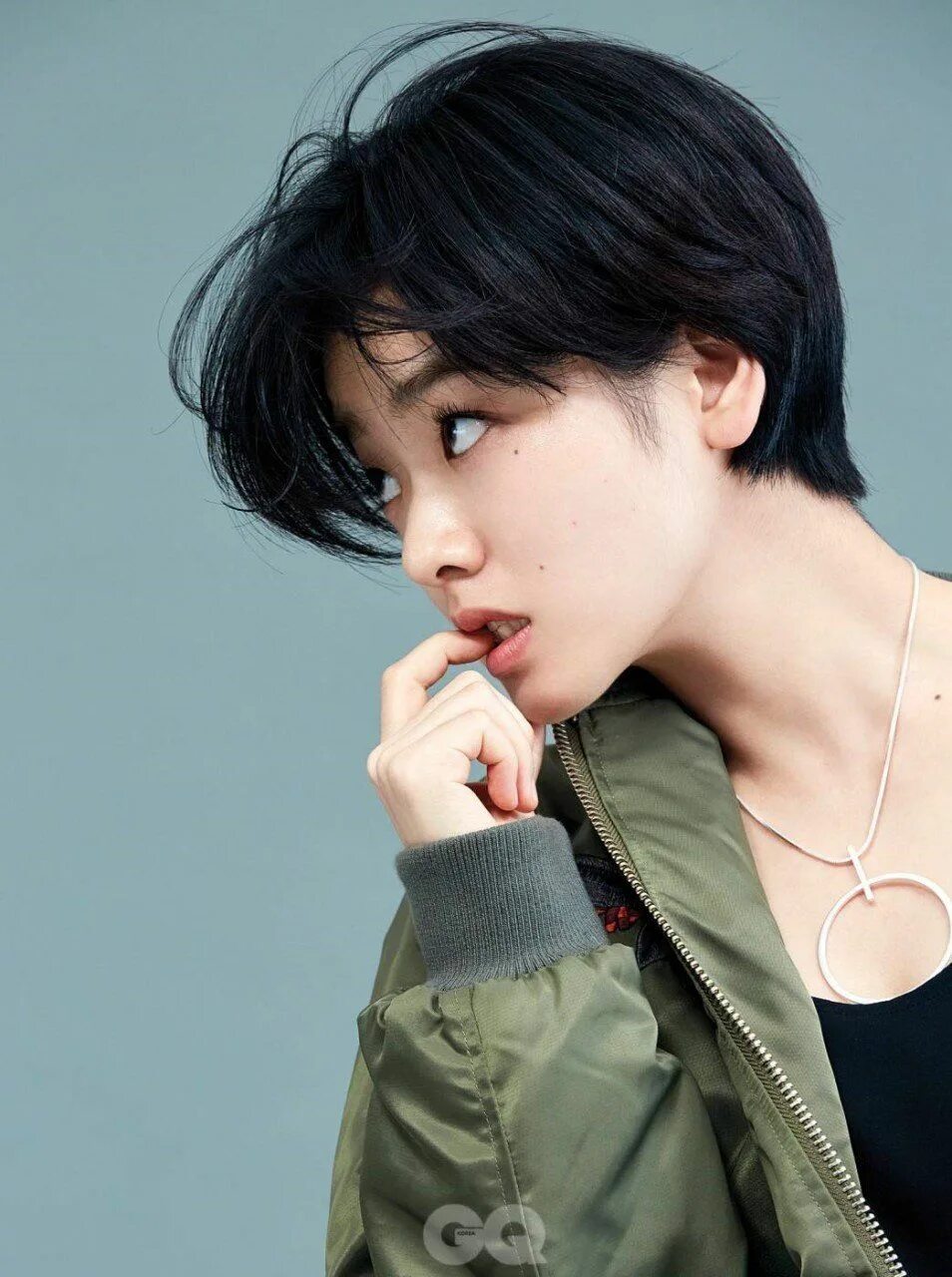 Прически короткие азиатские Lee Joo-young - Photo Gallery (이주영) Korean short hair, Asian short hair, Tomboy 